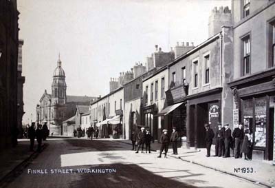 Finkle Street, Workington, 1900